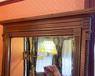Antique Victorian Chest of Drawers with Mirror (Photo 2 of 4)