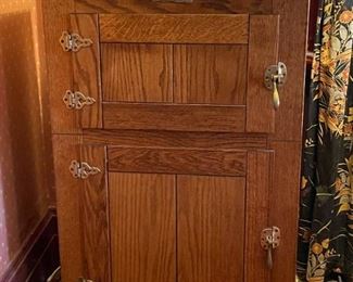 Wooden Polar Ice Brand Icebox / Cabinet Reproduction (Photo 1 of 2), there are 2 of these available