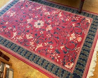 Red Area Rug (Photo 1 of 2)