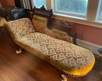 Antique Victorian Chaise Lounge (Photo 1 of 2)