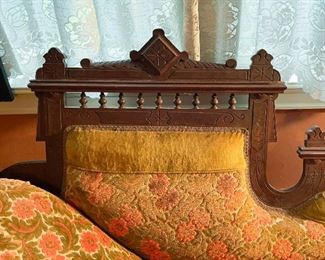 Antique Victorian Chaise Lounge (Photo 2 of 2)