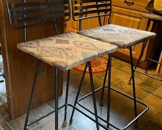 Metal Bar / Counter Stools, there a 4 of these available (Photo 1 of 2)