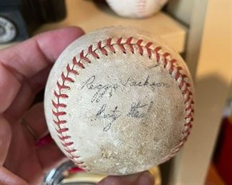 Autographed Baseball (Photo 1 of 2)