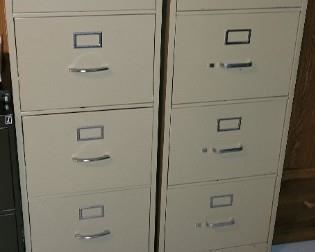 $5.00 each, Filing cabinets