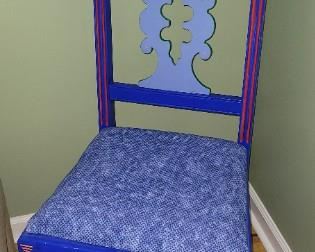 $125.00,Painted chair