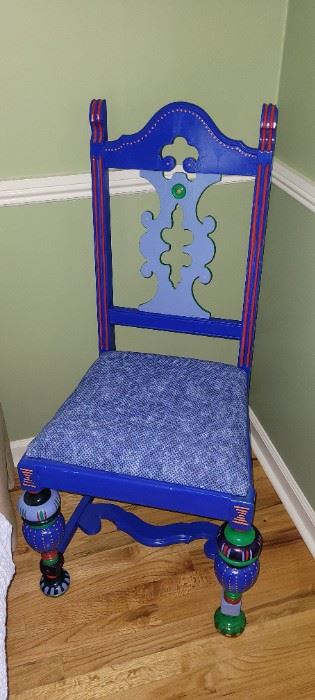 $125.00,Painted chair