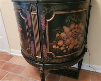 $125.00, Painted table chest 30" tall x 42" across VG condition