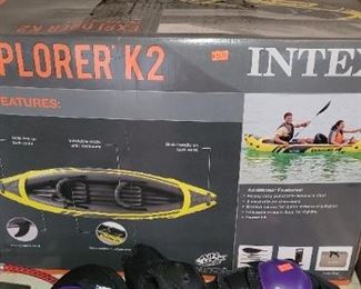$80.00, Explorer K2 Inflatable Kayak new in box