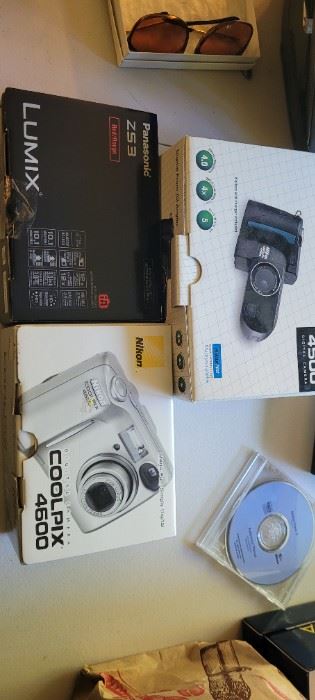 Coolpix and Lumix cameras