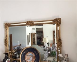 Gold frame 2’x3’ mirror