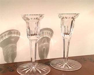 Waterford Pair of Candleholders