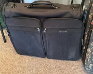 Samsonite garment bag suitcase