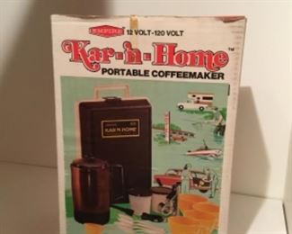 Portable coffee maker