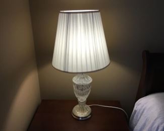 Large Table Lamp also w/ light in base