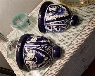 Set of 2
Blue Wall Sconces
Mexico