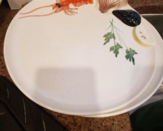3 lobster plates
