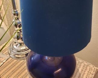 Blue lamp