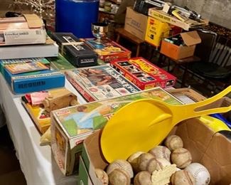 Games and toys galore