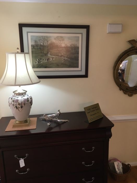 Engraving "A Hot Scent", chest, nice lighting!