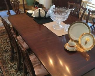 Kindell table and six chairs