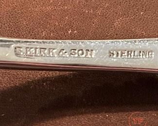 S Kirk & Sons STERLING Flatware - Repoussé Pattern