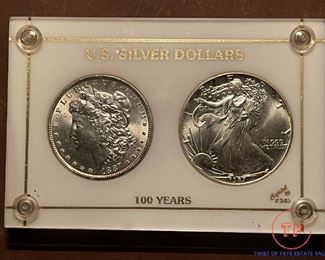 MORGAN and American Eagle Coin Set
