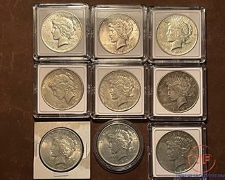 SILVER Peace Dollars
