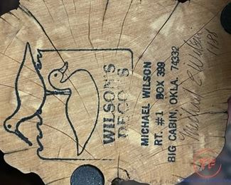 Signed Decoy by Michael Wilson