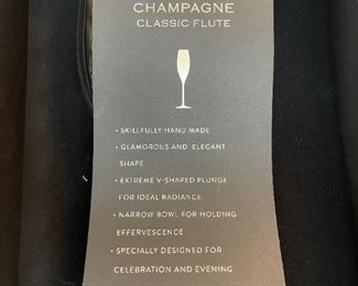 Pair WATERFORD Champagne Flutes