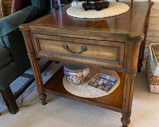 Vintage Globe Furniture Side Table