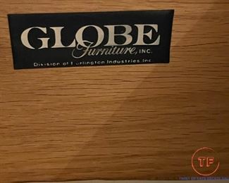 Vintage Globe Furniture Side Table