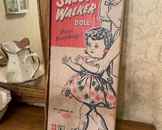 1950's Ideal's Saucy Walker Doll in Original Box