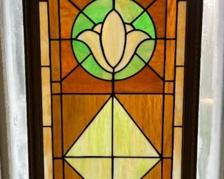 Stain Glass Window Display