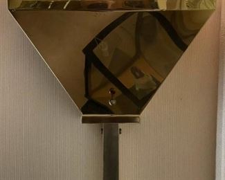 Hollywood Regency Style Solid Brass Torchiere Sconce - Chapman?