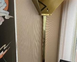 Hollywood Regency Style Solid Brass Torchiere Sconce - Chapman?