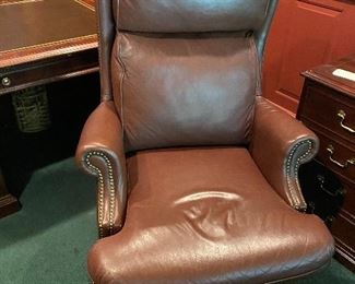 BRADINGTON YOUNG  LEATHER OFFICE CHAIR
