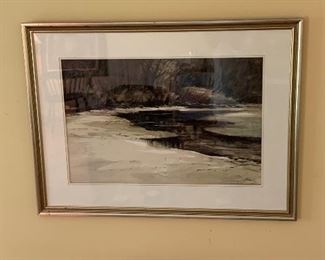 Living Room 
Gordon Muck watercolor