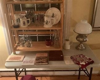 Living Room 
Colgate, Oneonta, Hamilton, Hartwick, Michigan State College items
Also local Hamilton, Oneida items