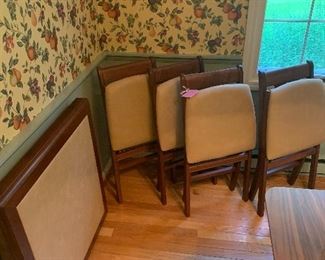 Dining Room 
Brand new card table & 4 folding chairs 