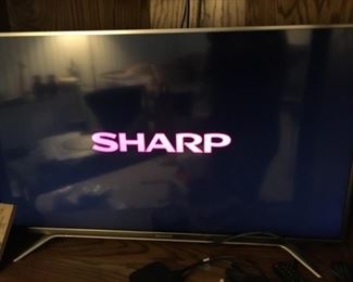 Sharp flatscreen TV
