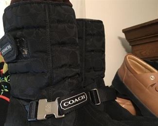Coach boots (size to come)