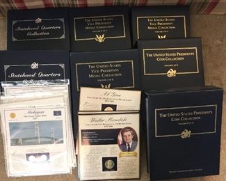 United States Presidents coin collection
