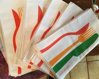 vintage napkins (set of 10)