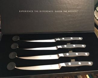 Culinary Institute of America unused steak knives (2 sets)