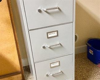 Four Drawer Metal File Cabinet