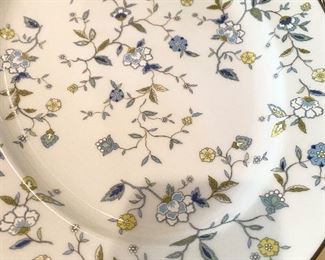 Close up of China pattern