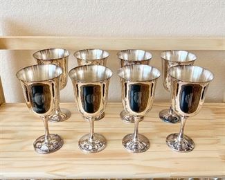 Silver Plated Goblets by "Salem Silversmiths", New in th Box.