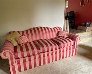 couch with accent pillows
