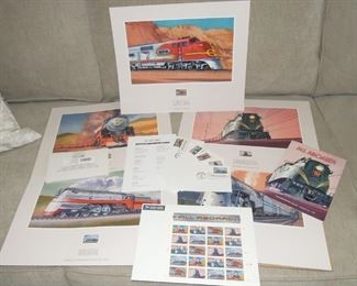 $35 obo -US Postal service 1999 "All Aboard" series includes  all items as originally issued, unused, undamaged.