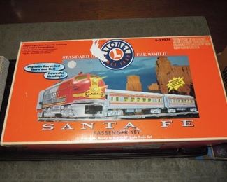 $160 obo -Lionel Passenger set 6-21974, FT locomotive runs well sounds work, three passenger cars, and powerpack in box, in excellent condition.